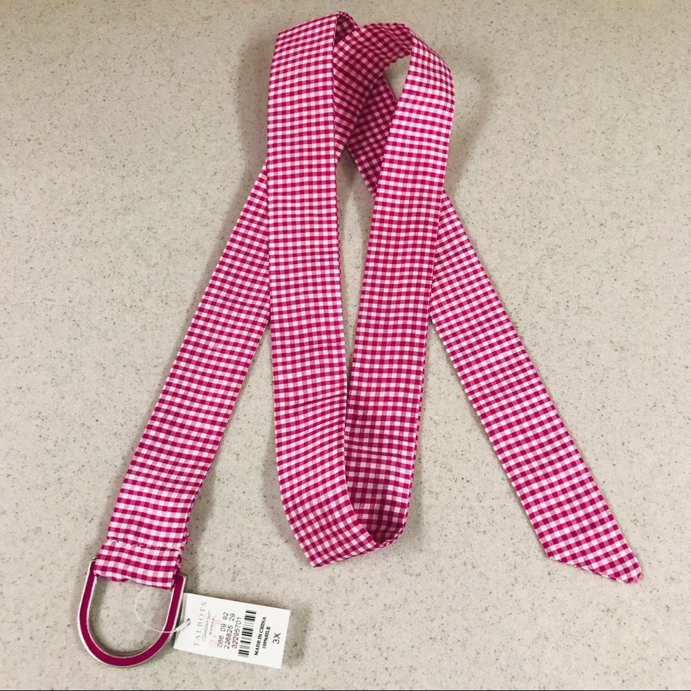 Talbots D-ring Belt (3X) NWT